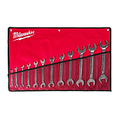 SET DE CLÉS À ŒIL DOUBLE OPEN END SPANNER SET image