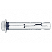 (Lot de boite à fenêtre) Cheville anti-rotation pour charges moyennes Vis tête hexagonale 6.8. Homologué ATE Opt.7 image