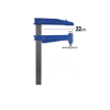 Serre-joint grande saillie modèle S - tige 40 x 10 mm saillie 22 cm image 0