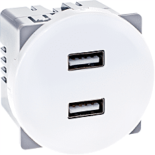 Prise chargeur double USB 5,5V - Type A - COMETE image
