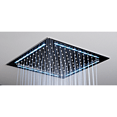 Douche de tête - Cadre LED d'ambiance en chromothérapie + pomme Rain Light Quadro image
