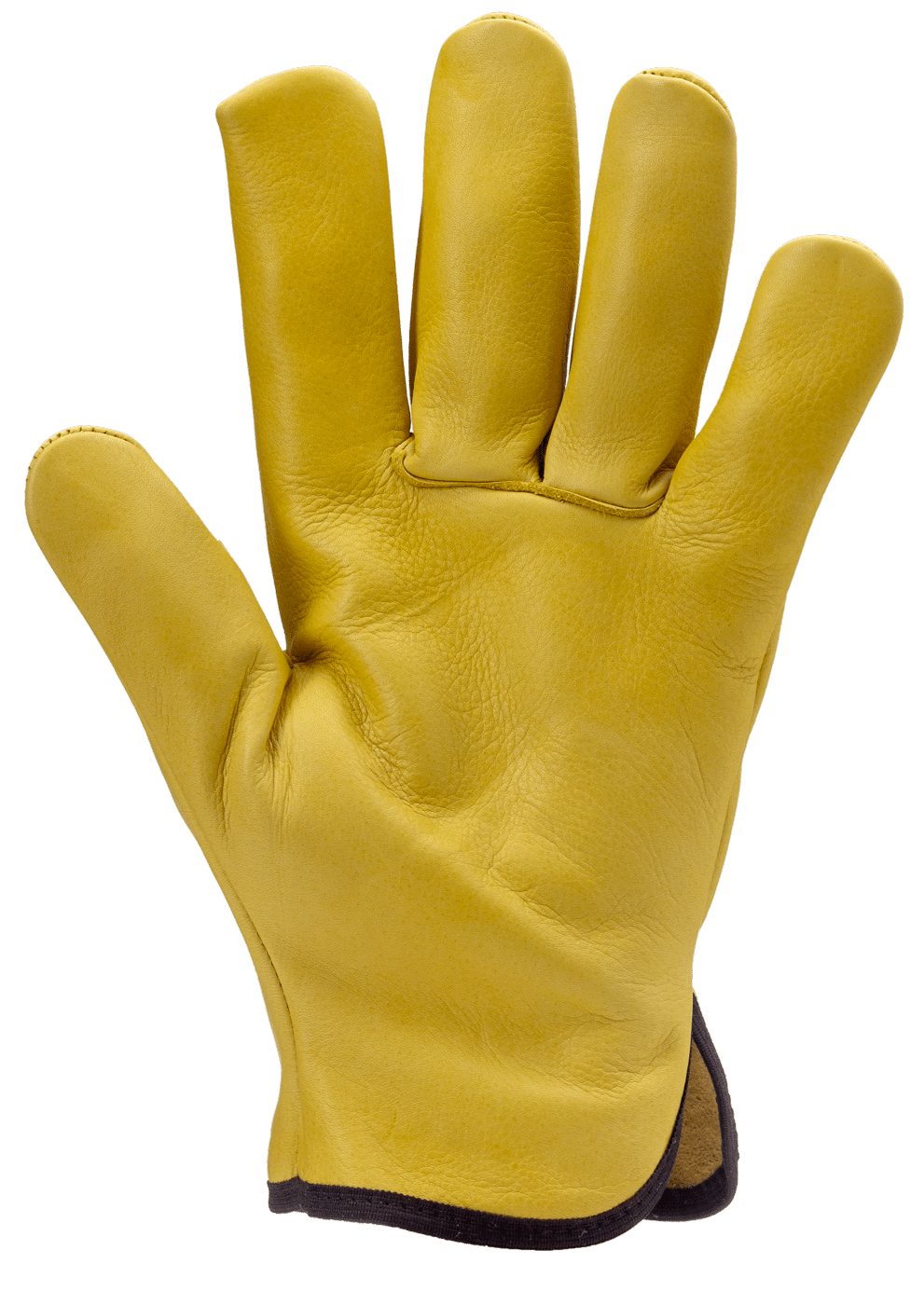 Coverguard - Gants anti froid jaune fleur de vachette fourrés