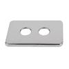 PLAQUE FINITION INOX SYSTEME SERTIFIX -PAROIS NON FAIENCEES OU PVC image 1