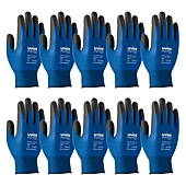Gants enduits polymere respirants PHYNOMIC Bleu (lot de 10) image
