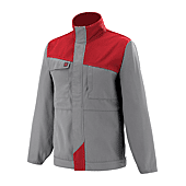 BLOUSON GRENAT MINERAL GRIS / ROUGE image