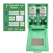 Station murale anti-poussières 2 lave-oeil PLUM (4650) - Premiers secours image