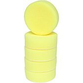 Tampons de nettoyage en plastique jaune, Ø 85 mm pour 515.5120-515.5125, 5 pcs image