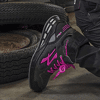Chaussures de sécurité FEMME basses IVY S1P SRC ESD - Noir/Rose image 2