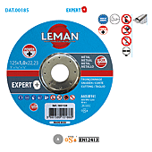 Boite de 25 disques à tronçonner plat fin Inox industrie Expert + image