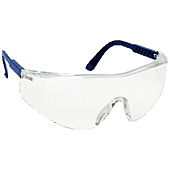 Lot de 10 - Lunettes de protection SABLUX branches nylon bleu - Incolore AR image