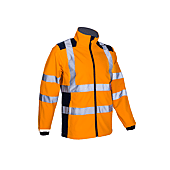 KANPA Veste Softshell de travail Orange FLuo image
