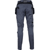 Pantalon de travail multipoches KUDUS - Gris avion/Noir image 1