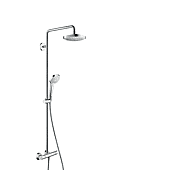 Colonne de douche thermostatique Showerpipe Croma Select E 180 - chrome - 2 jets image