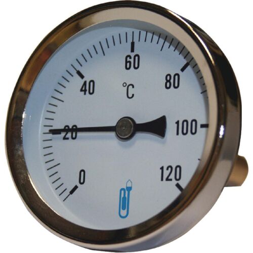 Thermomètre bimétallique plongeur axial - 15x21 - cadran Ø63mm image