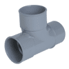 Té pied de biche PVC Vidange 90° Mâle-Femelle image 0