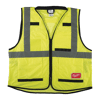 GILET DE CHANTIER PREMIUM HAUTE VISIBILTÉ JAUNE image 1