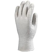 Lot de 12 - Gants hiver coton gris enduit latex gris image