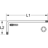 Clés mâles TORX® courtes image 2