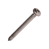 Vis autoperçeuses à tôle tête cylindrique inox A2 empreinte carree FCQN image