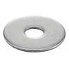 Rondelle plate extra large - Type LL - Inox A2 image 0