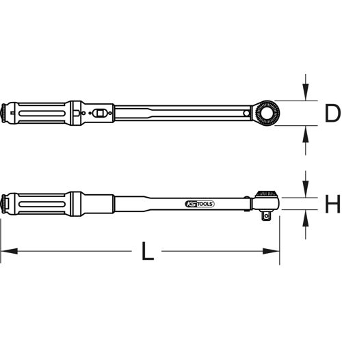 Clés dynamométriques réversibles ERGOTORQUE® image