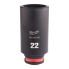 DOUILLE SHOCKWAVE 3/8" HEX LONGUE Long. Totale 65 IMPACT SOCKET DEEP image 12