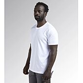 T-shirt de travail manches courtes MONO ORGANIC - Blanc image
