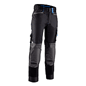 Pantalon de travail stretch sergé CASITA - Noir image