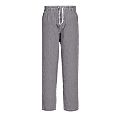 Pantalon de cuisine Bromley Échiquier Noir image