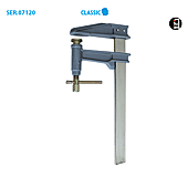 Boite de 4 serre-joints à pompe tige chromée/crantée Classic image