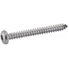 Vis à tole tête cylindrique large six lobes - Inox A4 image 0