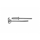 (Lot de blister) Rivets Tête bombée. Finition fleur image