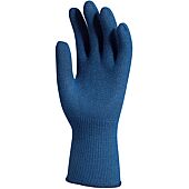 Lot de 12 - Gants Thermastat anti - froid tricoté bleu image