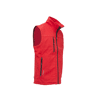 Gilet de travail sans manches softshell CLIMB - Rouge image 6