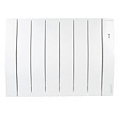 Radiateur électrique connecté Galapagos Horizontal blanc image