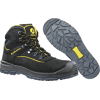 GRAVEL MID S3 SRC - Chaussures de sécurité - noir/jaune image 3