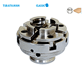 Mandrin universel à 4 mors pour tour à bois Classic image