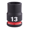 DOUILLE SHOCKWAVE 3/8" HEX COURTE Long. Totale 32 IMPACT SOCKET STD image 3