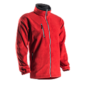 Veste de travail polaire ANGARA - Rouge image