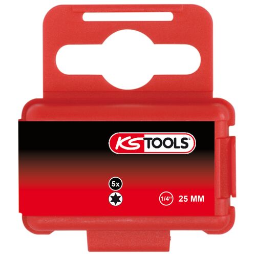 Boite d'embouts à code couleur TORSIONpower® TORX®, L. 25 mm image