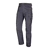 JEAN'S MULTIPOCHES 280GR CRAFT WORKER DENIM (EJ 80cm) BLEU JEAN image