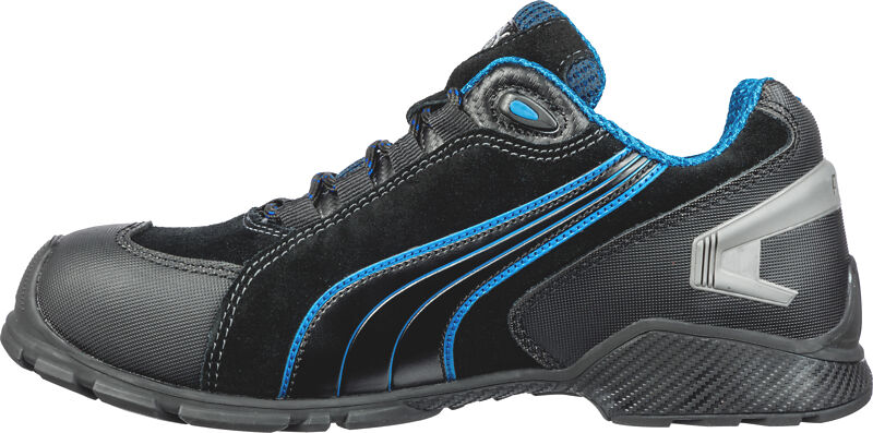 Chaussures de sécurité Rio BLACK LOW S3 SRC - noir/bleu - PUMA