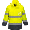 Parka haute visibilité 3 en 1 Jaune/Marine image 0