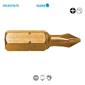 Embout de vissage série courte 1/4'' - PHILLIPS® titane Classic image