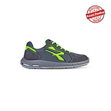 Chaussures de sécurité basses GEMINI ESD PLUS S1P SRC - Gris / Vert Lime image