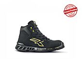 Chaussures de sécurité hautes NELSON S3 CI SRC ESD - Noir/Jaune image
