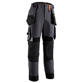 Pantalon de travail stretch Ripstop CRISTOBAL - Anthracite image
