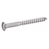 Vis à bois tête fraisée bombée fendue - Inox A4 image 0