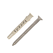 Chevilles longue expansion nylon vis tête fraisée - INOX A4-G-L image