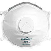 Boite de 10 masques FFP3 Dolomite Coque de respiration legère Blanc image